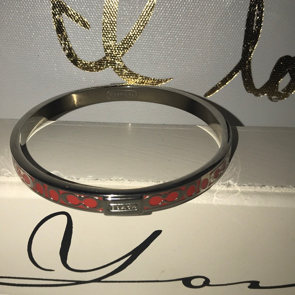Coach Bangle Coral